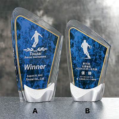 セミオーダーアクリル製楯【W-SHL-7211】